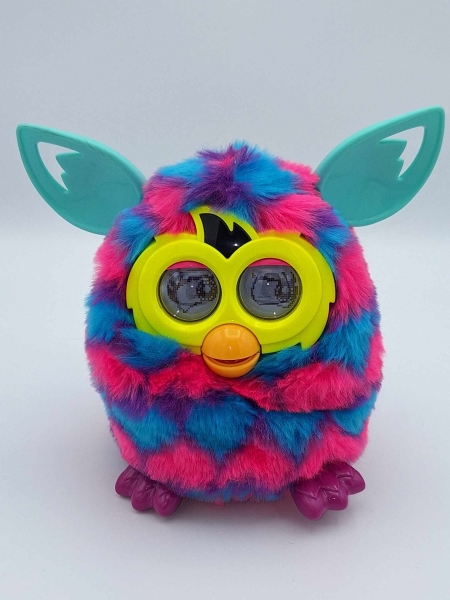 Furby Boom 2013 von Hasbro - Farbe Pink Blau Gestreift